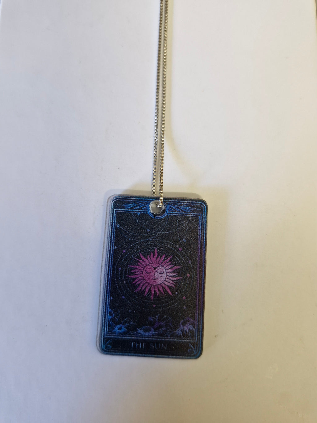 Tarot pendant necklace